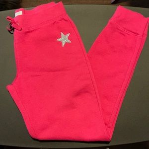 Girls pink sweats